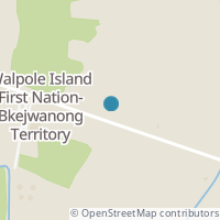 Map location of  