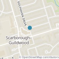 Map location of 34 GOLFHAVEN DRIVE S, Toronto (Woburn), ON M1G2C9