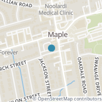 Map location of 3 2 CHURCH STREET, Vaughan (Maple), ON L6A3Z3