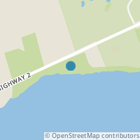 Map location of 1782 OLD HIGHWAY 2, Quinte West, ON K8N4Z2