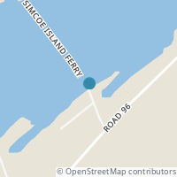 Map location of  