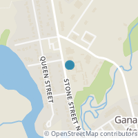 Map location of  