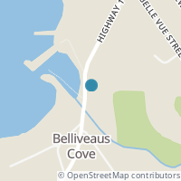 Map location of  