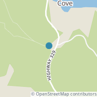 Map location of  