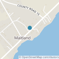 Map location of  