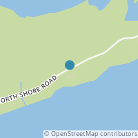 Map location of 00 NORTH SHORE ROAD, Rideau Lakes, ON K0G1X0