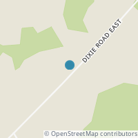 Map location of 10264 DIXIE ROAD E, Elizabethtown Kitley, ON K0E1A0