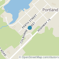 Map location of  