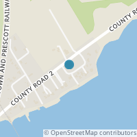 Map location of 10 RIVERVIEW CRESCENT, Johnstown, ON K0E1T1