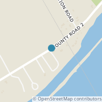 Map location of  