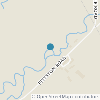 Map location of  