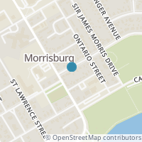 Map location of 7 MAUD STREET, Morrisburg, ON K0C1X0