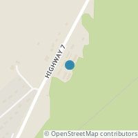 Map location of  