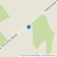 Map location of 539 FERGUSON TETLOCK ROAD, Montague, ON K7A4S4