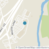 Map location of  