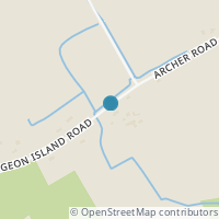 Map location of 13688 PIGEON ISLAND ROAD, South Dundas, ON K0C1M0