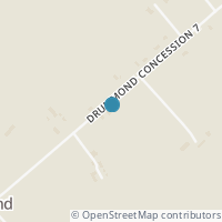 Map location of  