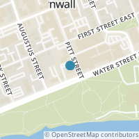 Map location of  