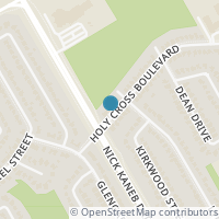 Map location of 1402 HOLY CROSS BOULEVARD, Cornwall, ON K6H6Z4