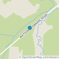 Map location of 1477 WATSONS CORNERS ROAD, Lanark Highlands, ON K0G1K0