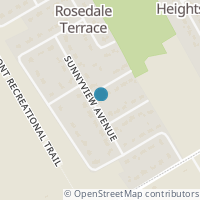 Map location of 3331 SUNNYVIEW AVENUE, South Stormont, ON K6H1S7