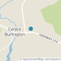 Map location of  