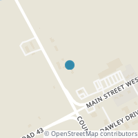 Map location of  