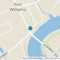 Map location of  