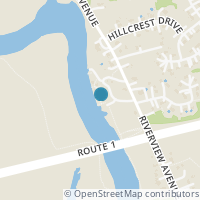 Map location of  