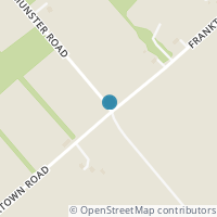 Map location of  