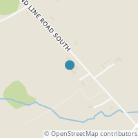 Map location of  