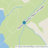 Map location of  