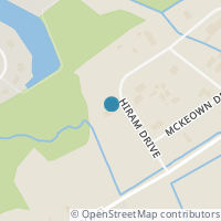 Map location of  