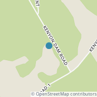 Map location of 3838 KENYON DAM ROAD, North Glengarry, ON K0C1A0