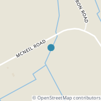 Map location of  