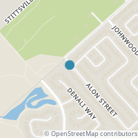 Map location of 91 ALON STREET, Ottawa, ON K2S1K7