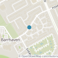 Map location of  