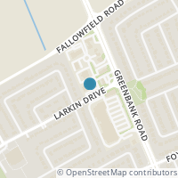 Map location of  