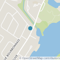 Map location of  