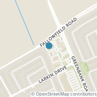 Map location of  