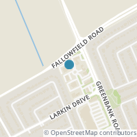 Map location of  