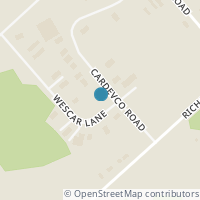 Map location of  