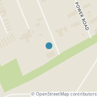 Map location of  