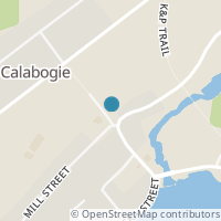 Map location of  