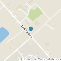 Map location of  