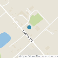 Map location of  