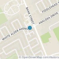 Map location of A 900 WHITE ALDER AVENUE, Ottawa, ON K1T0K5