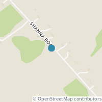 Map location of 2225 SHANNA ROAD, Ottawa, ON K0A1L0