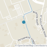 Map location of  