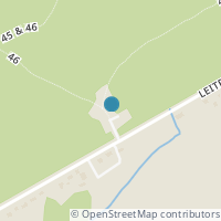 Map location of  